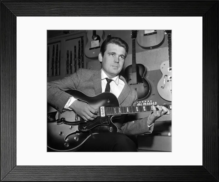 Framed Print : Duane Eddy American guitarist November 1963 Framed Print : Duane Eddy American guitarist November 1963