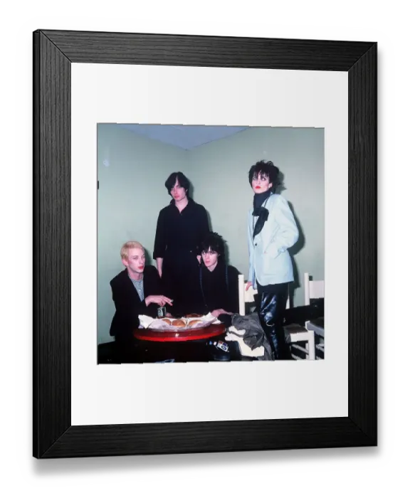 Framed Print : Siouxsie & The Banshees Pop Group, October 1978 Framed Print : Siouxsie & The Banshees Pop Group, October 1978