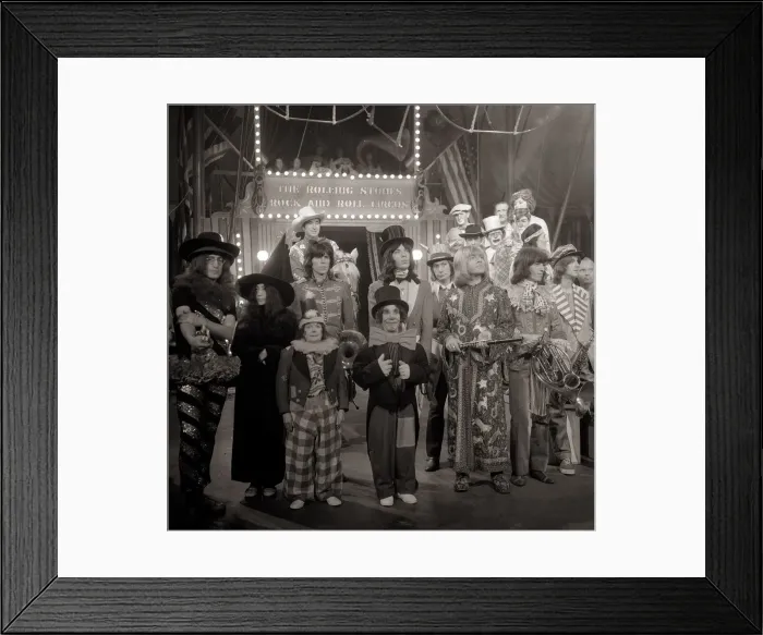 Framed Print : TThe Rolling Stones Rock n Roll Circus TV special, Intertel Studios Framed Print : TThe Rolling Stones Rock n Roll Circus TV special, Intertel Studios