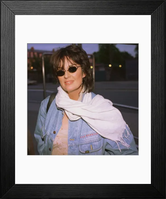 Framed Print : Michelle Rocca after being confronted about her alleged affair with top horse racing boss Framed Print : Michelle Rocca after being confronted about her alleged affair with top horse racing boss