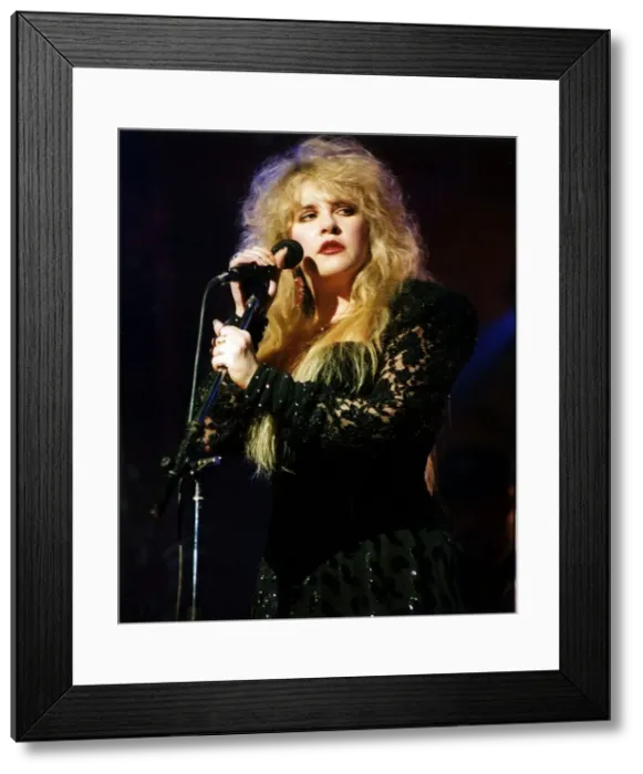 Framed Print : Fleetwood Mac in concert. Singer Stevie Nicks