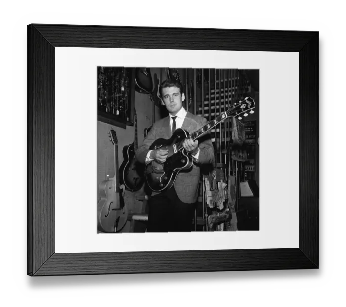 Framed Print : Duane Eddy American guitarist November 1963 Framed Print : Duane Eddy American guitarist November 1963