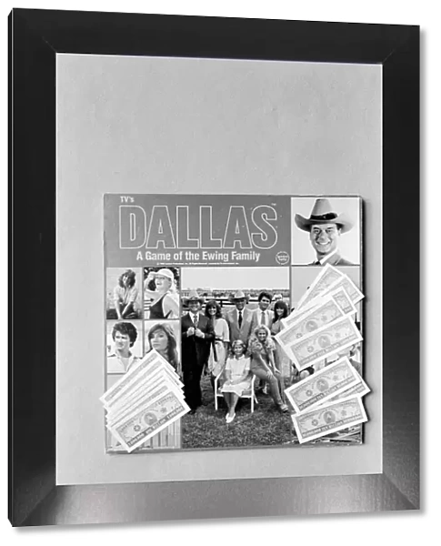 The board game Dallas, based on the popular American soap opera. September 1980