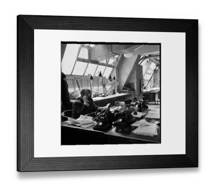Framed Print : Daily Mirror Picture Desk 23rd March 1956