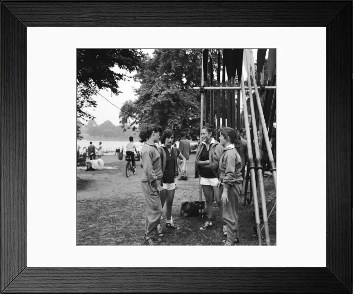 Framed Print : Seventh Open Sprint Championship Regatta at the Serpentine, Hyde Park, London Framed Print : Seventh Open Sprint Championship Regatta at the Serpentine, Hyde Park, London