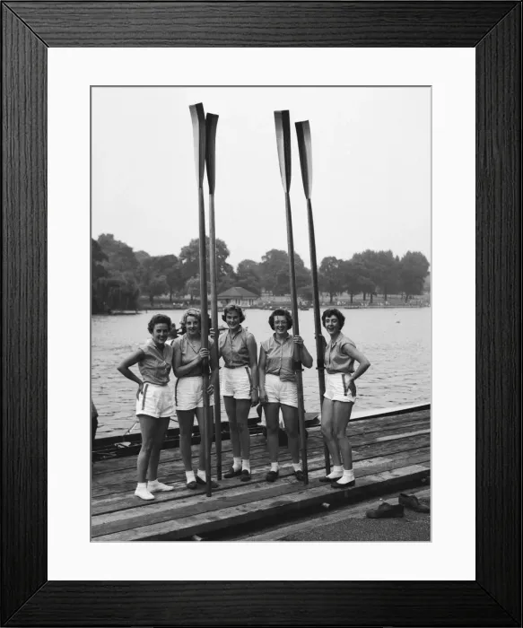 Framed Print : Seventh Open Sprint Championship Regatta at the Serpentine, Hyde Park, London Framed Print : Seventh Open Sprint Championship Regatta at the Serpentine, Hyde Park, London