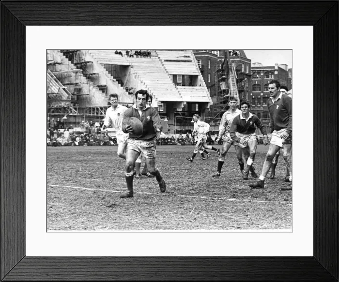 Framed Print : Rugby - Wales v England - Cardiff Arms Park. 12th April 1969 Framed Print : Rugby - Wales v England - Cardiff Arms Park. 12th April 1969