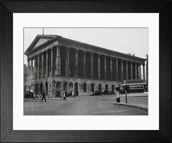 Framed Print : Birmingham Town Hall. August 1947