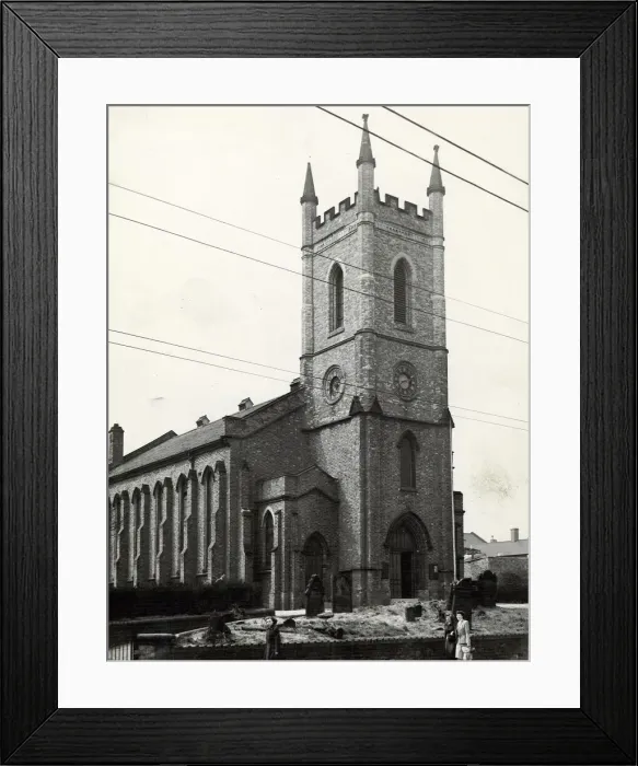 Framed Print : St Peters Church, Walsall. 05-05-1953 Framed Print : St Peters Church, Walsall. 05-05-1953