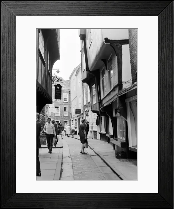 Framed Print : The Shambles, York. September 1971 Local Caption watscan - 06 / 04 / 2010 Framed Print : The Shambles, York. September 1971 Local Caption watscan - 06 / 04 / 2010