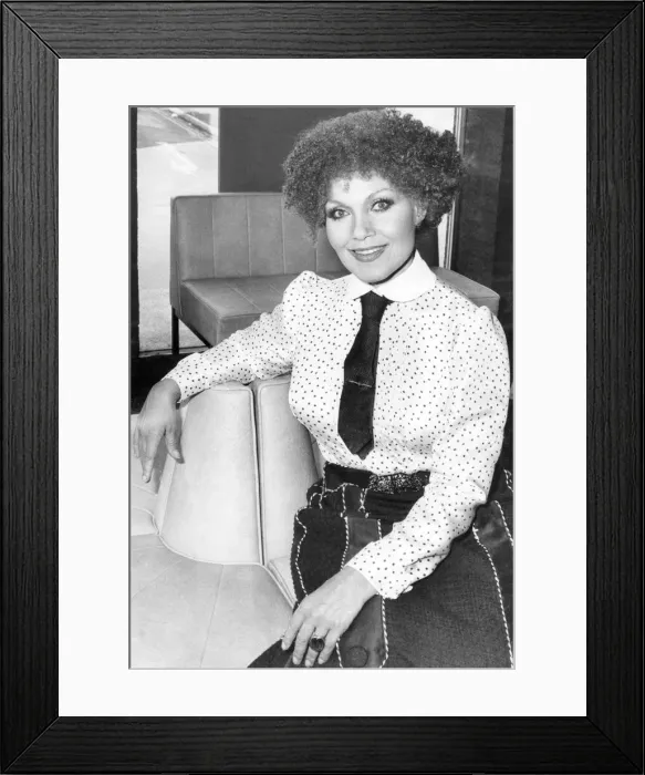 Framed Print : The easiest way of offending Cleo Laine is to suggest that most people still think of her