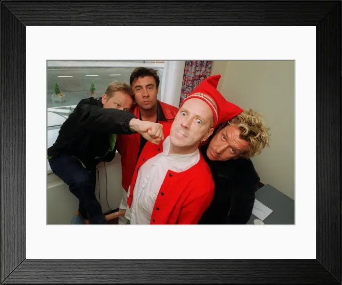 Framed Print : The Sex Pistols in Prague July 1996 Framed Print : The Sex Pistols in Prague July 1996