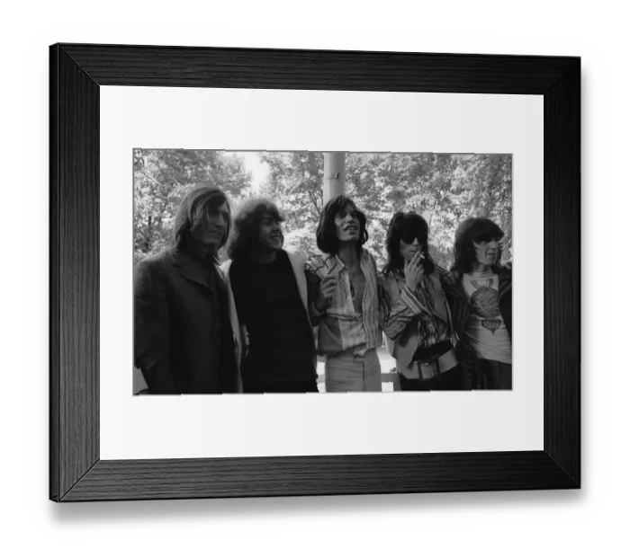 Framed Print : Rolling Stones : Introducing the Mick Taylor (second left Framed Print : Rolling Stones : Introducing the Mick Taylor (second left