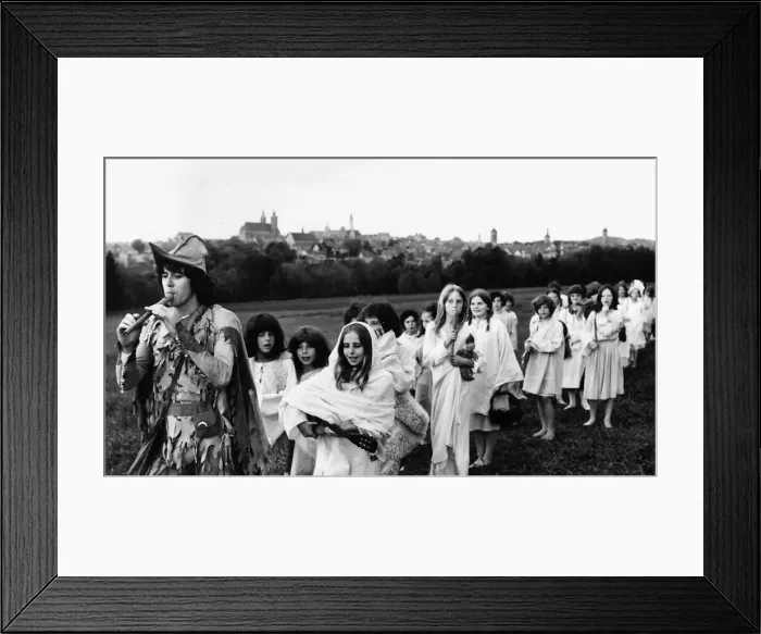 Framed Print : Donovan Scottish pop singer folk hippie 1971 as Pied Piper of Hamelin Framed Print : Donovan Scottish pop singer folk hippie 1971 as Pied Piper of Hamelin