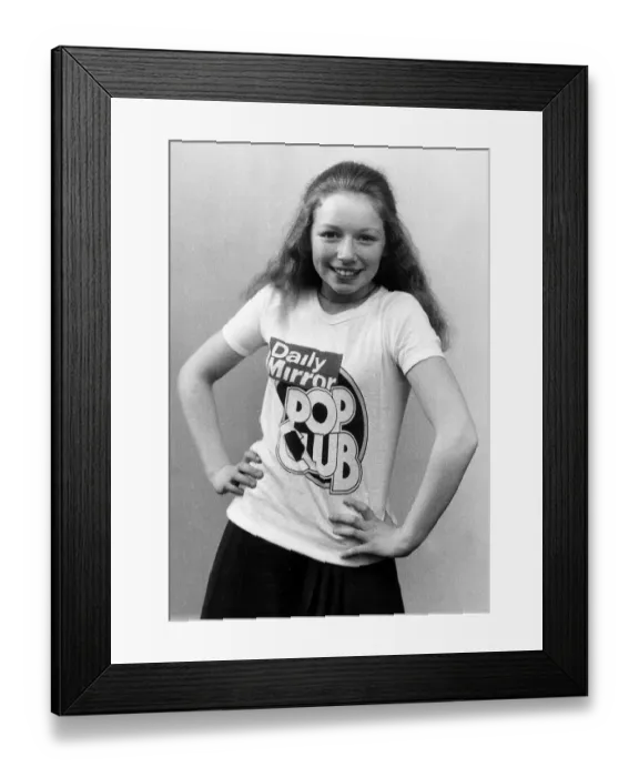 Framed Print : Lena Zavaroni Pop Singer msi