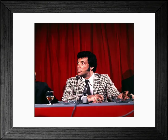 Framed Print : Tom Jones - Pop Star conference / Interview Framed Print : Tom Jones - Pop Star conference / Interview