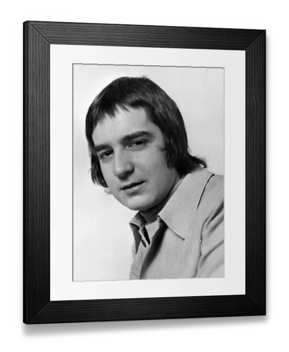 Framed Print : DJ Tiger Tim Stevens aged 18 years old, 8th May 1970. Local Caption