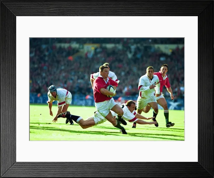 Framed Print : PIC: ROB NORMAN. 12 / 4 / 99. WALES V ENGLAND Framed Print : PIC: ROB NORMAN. 12 / 4 / 99. WALES V ENGLAND