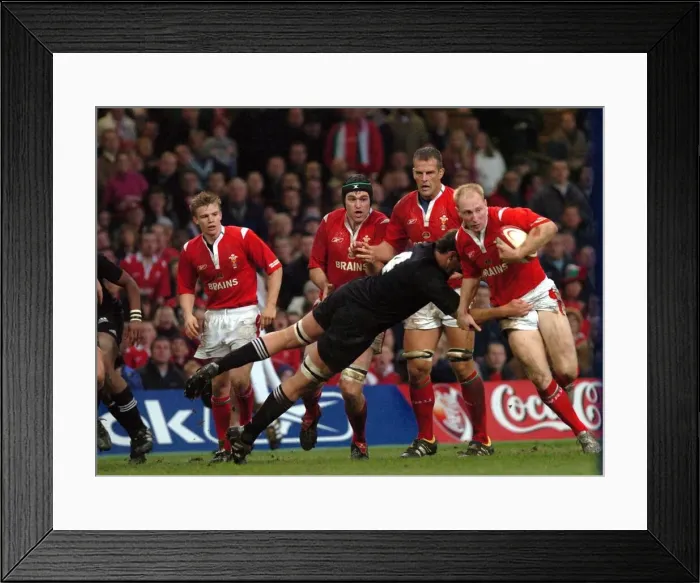 Framed Print : PIC ANDREW JAMES 20 11 04 WALES V NEW ZEALAND TOM SHANKLIN