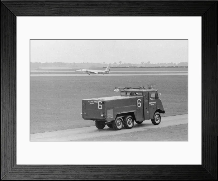 Framed Print : The Lockheed U-2, nicknamed Dragon Lady, a single-engine
