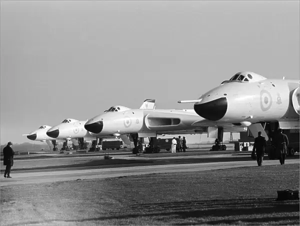 Vulcan Bomber squadron. 1964