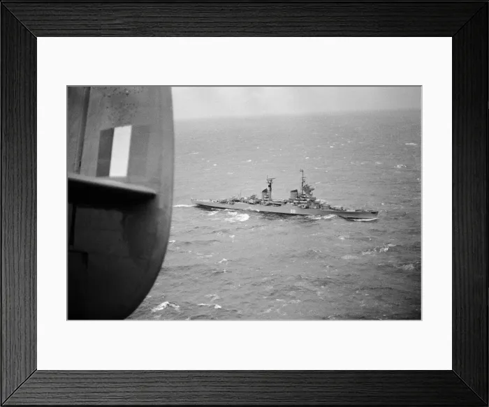 Framed Print : Russian warships in the Atlantic, Kashin and Kotlin Class destroyers