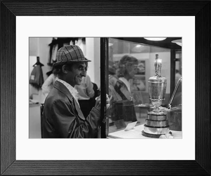 Framed Print : British Open 1976. The 1976 Britiish Open Golf Championships being held at the Royal Framed Print : British Open 1976. The 1976 Britiish Open Golf Championships being held at the Royal