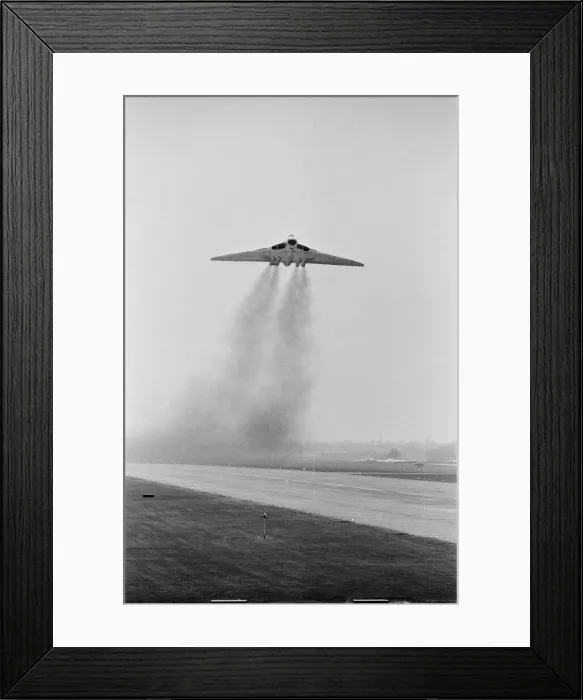 Framed Print : RAF Vulcans on Quick Reaction Alert. 1965 Framed Print : RAF Vulcans on Quick Reaction Alert. 1965