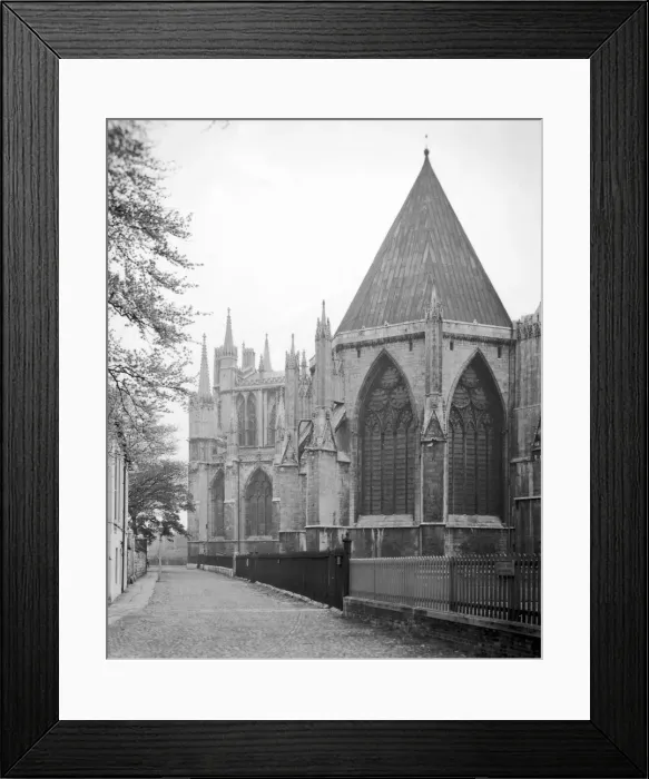 Framed Print : York Minster is a Gothic cathedral in York, England and is one of the largest of its