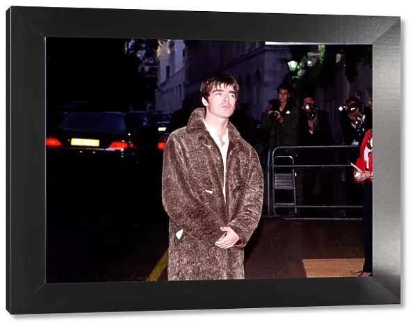 Noel Gallagher lead singer of the pop group Oasis arriving for the Mercury awards in