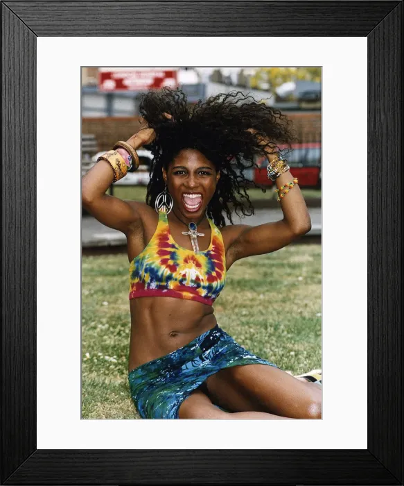 Framed Print : Sinitta pop singer Dbase