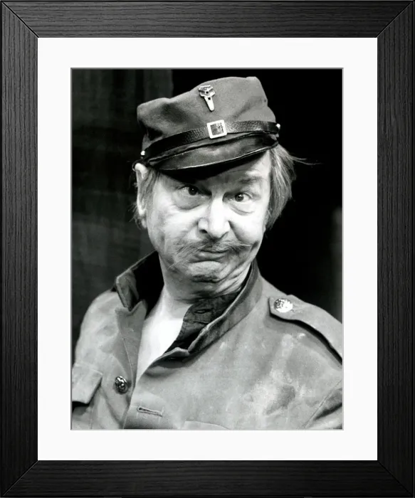 Framed Print : Actors Clive Dunn, better known for his role in Dads Army Framed Print : Actors Clive Dunn, better known for his role in Dads Army