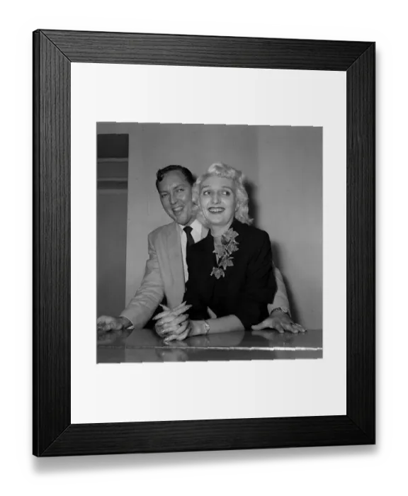 Framed Print : Bill Haley on his first visit to England which was largely sponsored by the Daily Mirror