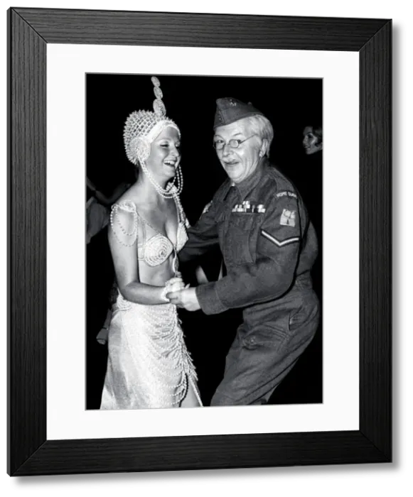 Framed Print : Actors Corporal Jones and his comrades in Dad Framed Print : Actors Corporal Jones and his comrades in Dad