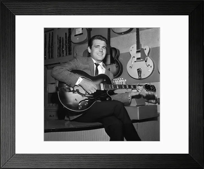 Framed Print : Duane Eddy American guitarist November 1963 Framed Print : Duane Eddy American guitarist November 1963
