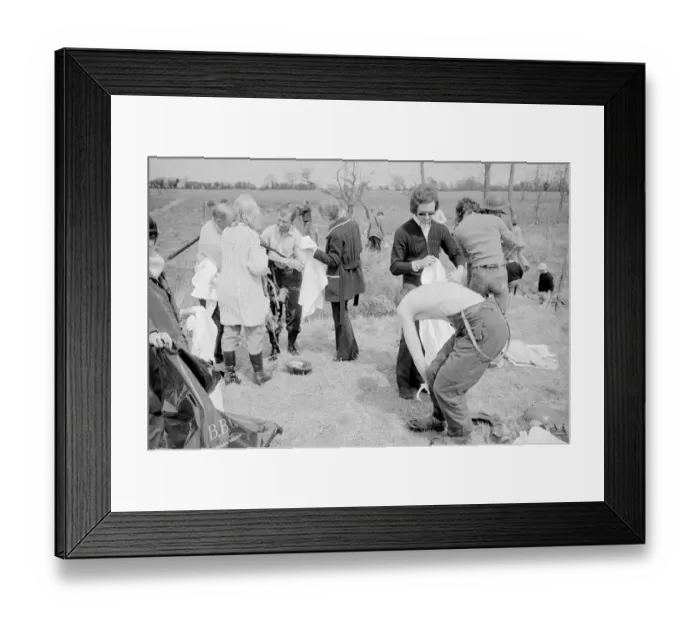 Framed Print : Dads Army Actor Ian Lavender as Pike Front James Beck as Private Walker Framed Print : Dads Army Actor Ian Lavender as Pike Front James Beck as Private Walker