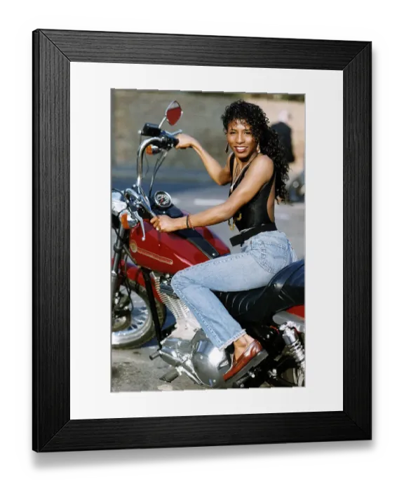 Framed Print : Sinitta British Pop Singer