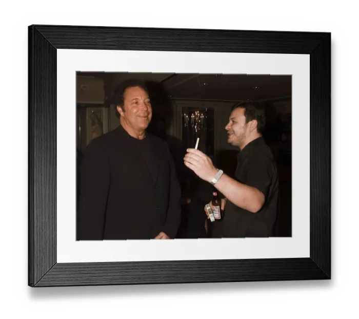 Framed Print : Singer Tom Jones at the Mercury Music Awards September 1999 with James D Bradford Framed Print : Singer Tom Jones at the Mercury Music Awards September 1999 with James D Bradford