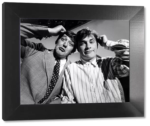 Harry Enfield Actor Comedian With Fellow Comedian Stephen Fry Dbase