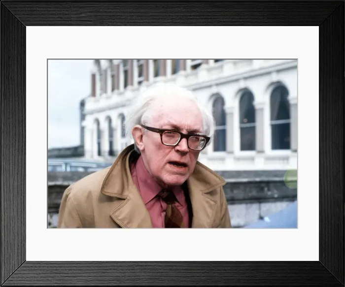 Framed Print : Michael Foot MP on Plymouth Hoe July 1982. Local Caption Member of Parliament Framed Print : Michael Foot MP on Plymouth Hoe July 1982. Local Caption Member of Parliament