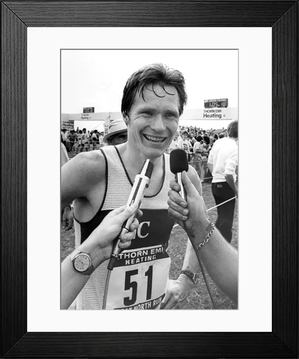 Framed Print : Great North Run, 17 June 1984 - The winner of the Great North Run 1984 Oyvind Dahl Framed Print : Great North Run, 17 June 1984 - The winner of the Great North Run 1984 Oyvind Dahl