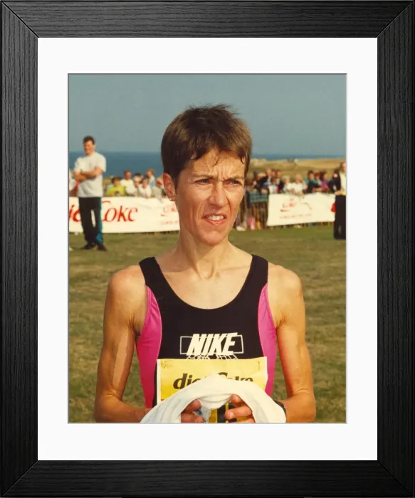 Framed Print : Lib - The Great North Run 16 September 1990 - 2nd in the womens race Carla Beurskens Framed Print : Lib - The Great North Run 16 September 1990 - 2nd in the womens race Carla Beurskens