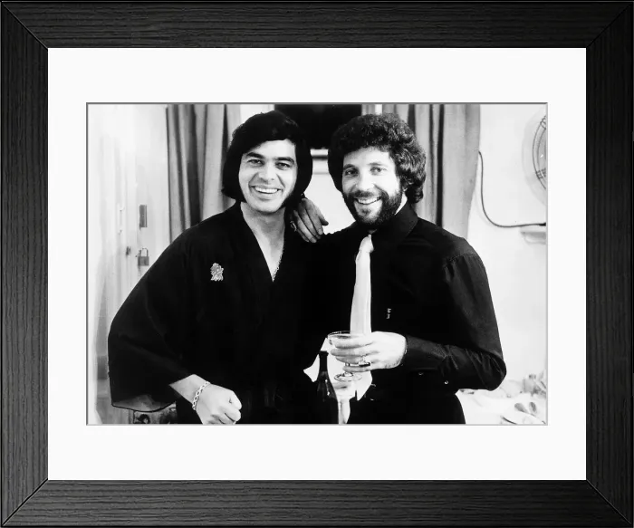 Framed Print : Tom jones the singer Framed Print : Tom jones the singer