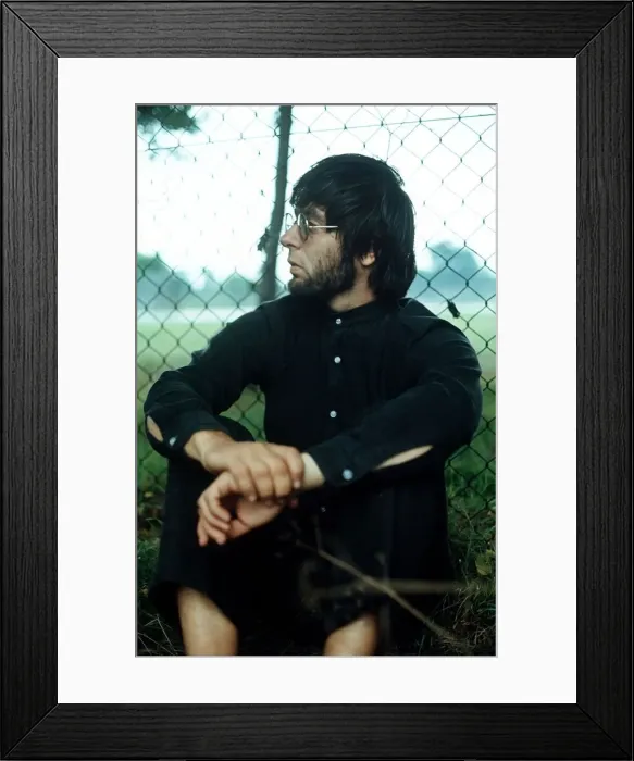 Framed Print : Manfred Mann singer of band 1969