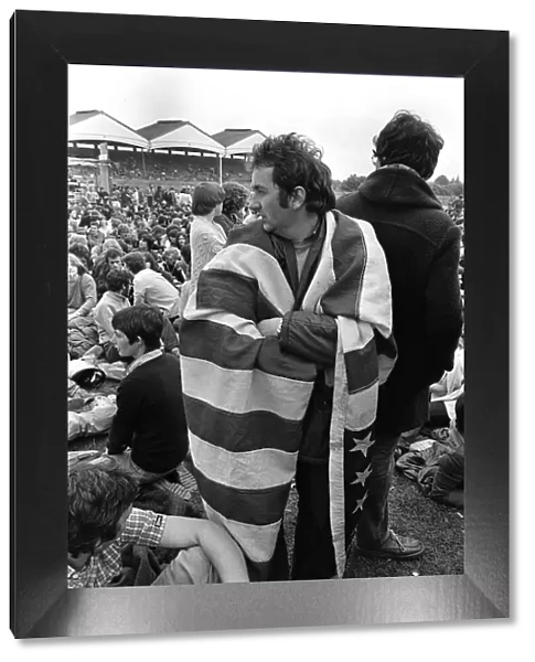 Van Morrison Concert Balmoral Northern Ireland June 1980 Gerald Hackett dressed in