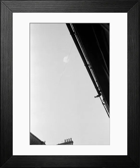 Framed Print : V2 Rocket incident at Noel Park Estate, Gladstone terrace, Wood Green