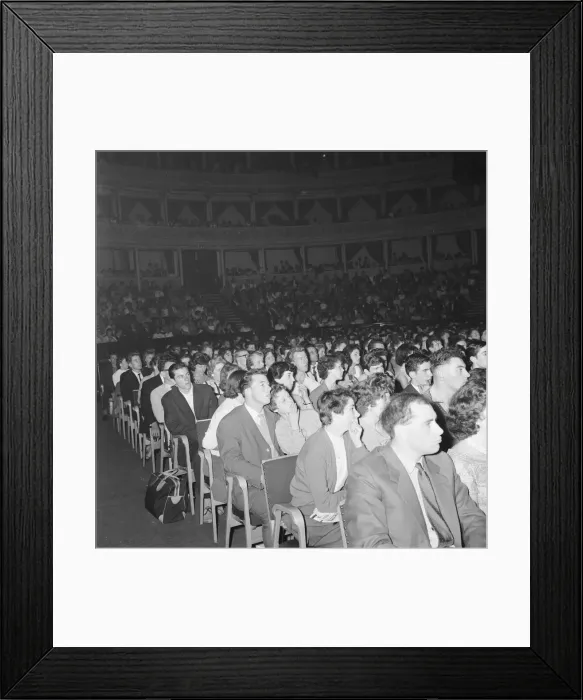 Framed Print : The Great Pop Prom 1959, held at the Royal Albert Hall on Sunday 20th September 1959 Framed Print : The Great Pop Prom 1959, held at the Royal Albert Hall on Sunday 20th September 1959