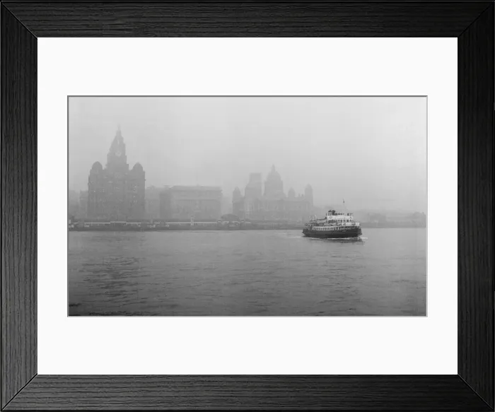 Framed Print : Unemployed and views of Liverpool, 30th November 1962. Docks Framed Print : Unemployed and views of Liverpool, 30th November 1962. Docks