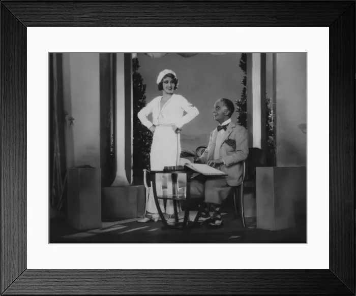 Framed Print : Scene from the play A Warm Corner. 16 October 1930 Framed Print : Scene from the play A Warm Corner. 16 October 1930