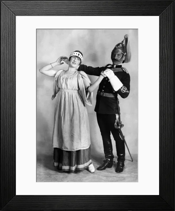 Framed Print : Scene from the play Patience. 1 January 1922 Framed Print : Scene from the play Patience. 1 January 1922